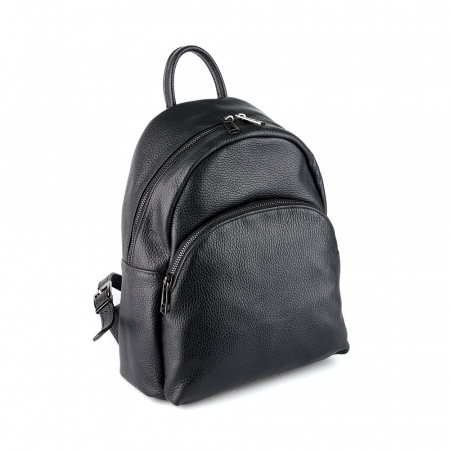 Rucsacuri Piele Naturală - Rucsac Aida din piele naturală negru, 8114