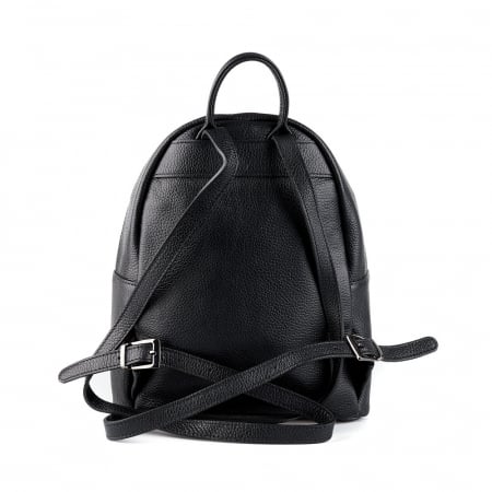 Rucsac Aida din piele naturală negru, 8114 [2]