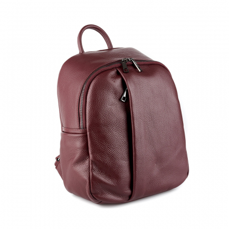Rucsacuri Piele Naturală - Rucsac Ayanna, din piele naturală bordo, 8116
