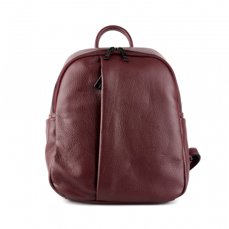 Rucsac Ayanna, din piele naturală bordo, 8116 [1]