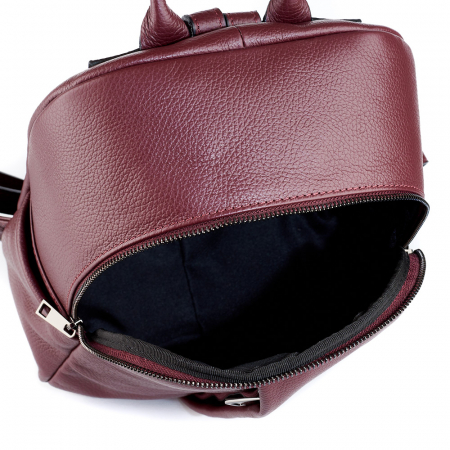 Rucsac Ayanna, din piele naturală bordo, 8116 [3]