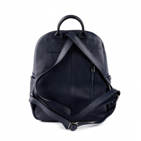 Rucsac Ayanna, din piele naturală bleumarin, 8116 [2]