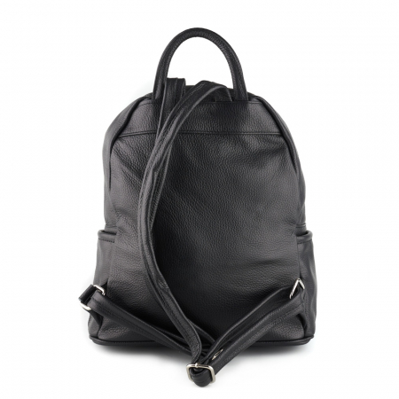 Rucsac Ayda, din piele naturală negru, 8121 [2]