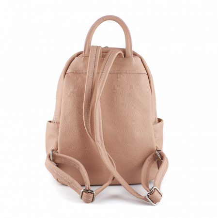 Rucsac Chelsea, din piele naturală roz, 8087 [2]