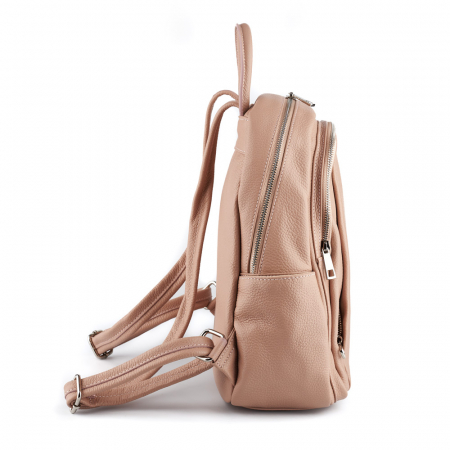 Rucsac Chelsea, din piele naturală roz, 8087 [3]