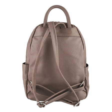 Rucsac Chelsea, din piele naturală grej, 8087 [2]