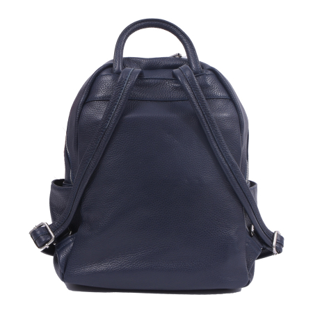 Rucsac Chelsea, din piele naturală bleumarin, 8087 [3]