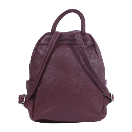 Rucsac Chelsea, din piele naturală bordeaux, 8087 [3]