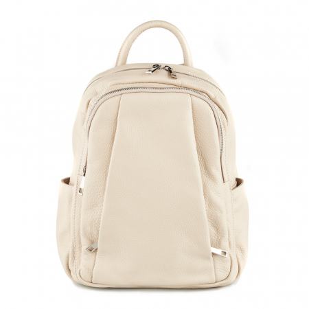 Rucsac Chelsea, din piele naturală crem, 8087 [1]