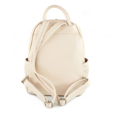 Rucsac Chelsea, din piele naturală crem, 8087 [2]