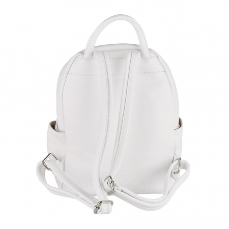Rucsac Chelsea, din piele naturală alb, 8087 [2]