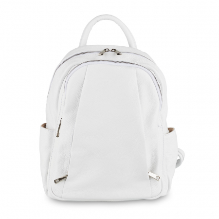 Rucsac Chelsea, din piele naturală alb, 8087 [1]
