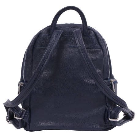 Rucsac Julia, bleumarin din piele naturală 8064 [3]