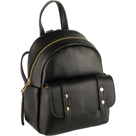 Genți Casual - Rucsac dama  Onyx din piele !00% naturala,negru,8255