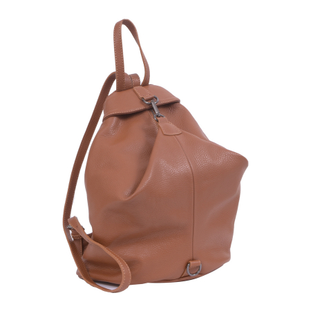 Rucsac Eda, din piele naturală maro, 8072 [0]