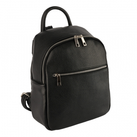 Rucsacuri Piele Naturală - Rucsac Joplin, din piele naturală negru, 8223