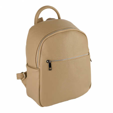 Rucsacuri Piele Naturală - Rucsac Joplin, din piele naturală nude, 8223