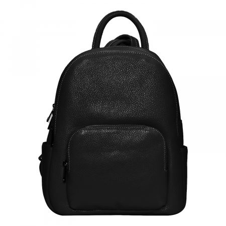 Rucsac Kallya, din piele naturală negru 8162 [1]