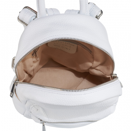 Rucsac Blythe, din piele naturală alb 8164 [3]