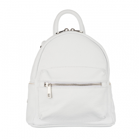 Rucsac Blythe, din piele naturală alb 8164 [1]