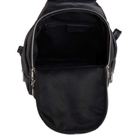 Rucsac Karmela, din piele naturală negru 8193 [3]