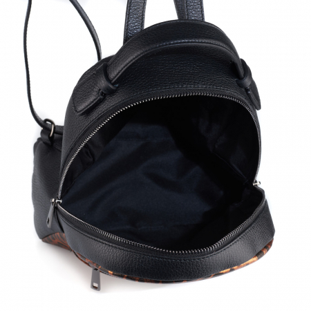 Rucsac Kriss Wild, animal print din piele naturală 8178 [3]