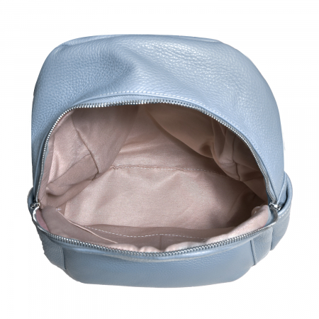 Rucsac Mabel, din piele naturală bleu 8159 [3]