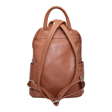 Rucsac Mabel, din piele naturală coniac 8159 [2]
