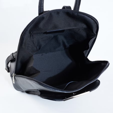 Rucsac Cassie, din piele naturală neagra, 8089 [3]