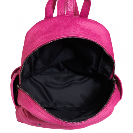 Rucsac Talida, din piele naturală magenta, 8111 [3]