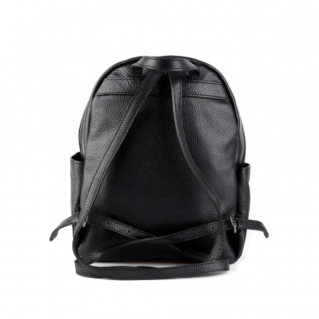 Rucsac Talida, din piele naturală negru, 8111 [2]