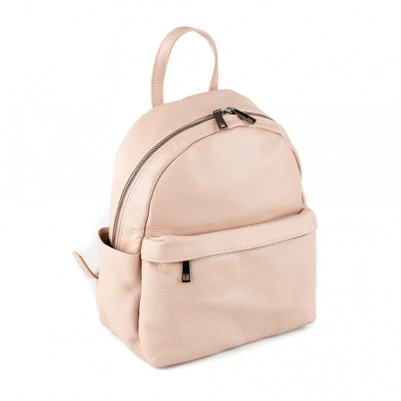 Rucsacuri Piele Naturală - Rucsac Talida, din piele naturală roz, 8111
