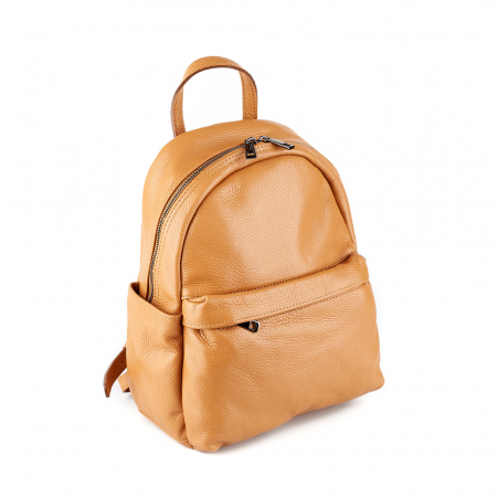Rucsacuri Piele Naturală - Rucsac Talida, din piele naturală crem, 8111