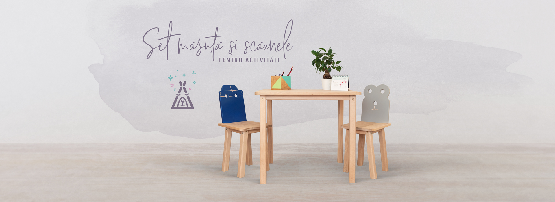 SET MĂSUȚĂ PENTRU ACTIVITĂȚI