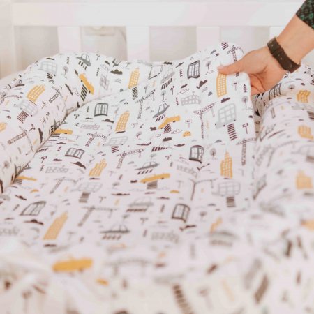 TEXTILE - BABY NEST, Cars  +Saltea