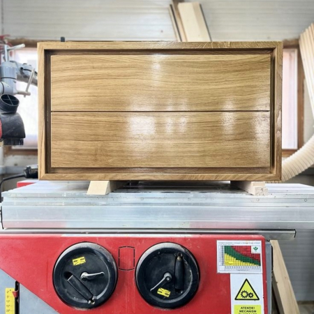 Home & Family - Mobilier Baie din Stejar, cu Sertar, 80 cm