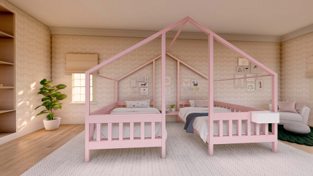 Pat Dublu tip Căsuță, DOMUM, BABUR.ro [5]