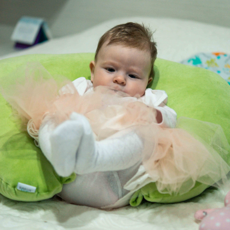 TEXTILE - Pernă Sarcină & Alăptare, Verde