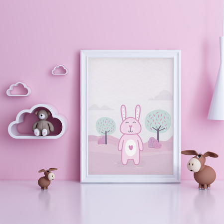 Carte - Poster A3, Iepuras