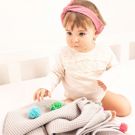 Set Pătură & Pernă, Gri [6]