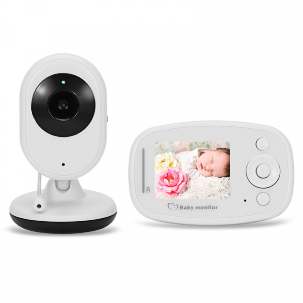 Baby Monitor Wireless BabyToy™ SP820 Plus , Monitorizare Video Audio Bebelusi , Monitorizare Temperatura , Vedere Nocturna, Audio-Video, Sunet bidirectional, Functie Push to Talk, Detectare miscare ,  [1]
