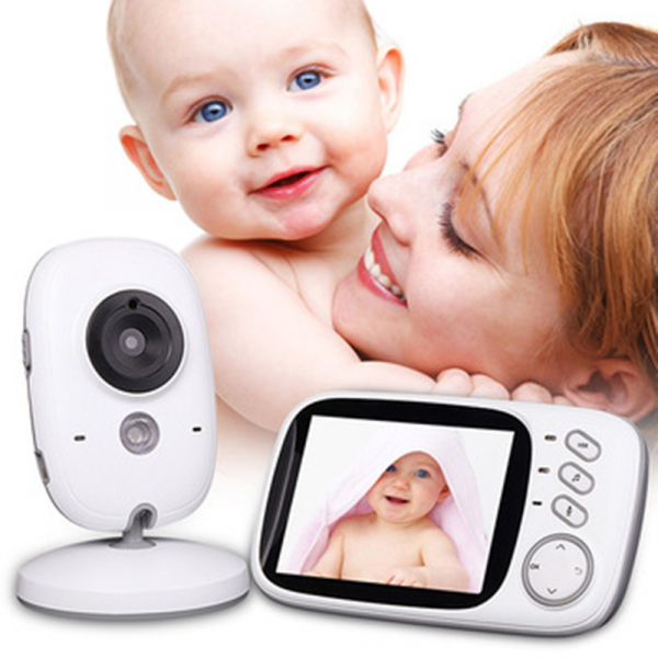 Baby Monitor Wireless BabyToy™ VB603 Plus , 3.2 inchi,  Monitorizare Video Audio Bebelusi , Monitorizare Temperatura , Vedere Nocturna, Audio-Video, Sunet bidirectional, Functie Push to Talk, 8 Cantec [6]