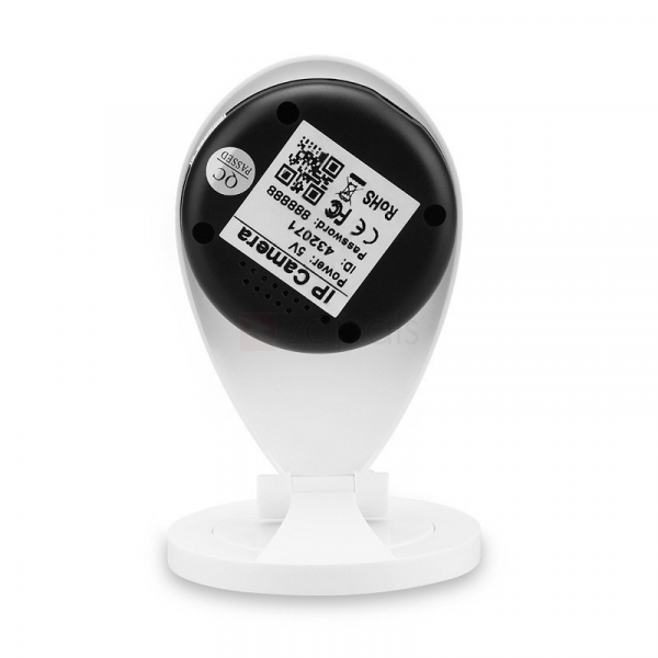 Baby Monitor Wireless Sricam™ SP009 , Monitorizare Video Audio Bebelusi , Vedere Nocturna, Audio-Video, Monitorizare Video Audio Bebelusi , Sunet bidirectional, Functie Push to Talk, HD 1280*720, Alb [3]