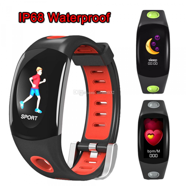 Bratara fitness MoreFIT™ DM11, ecran color 3D curbat, IP68, puls dinamic Bosch, management somn, stand by 10 zile, notificari, rosu [4]