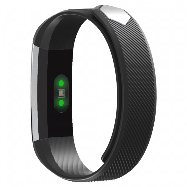 Bratara fitness MoreFIT™ ID115HR Plus, BT 4.0, rezistenta la apa IP67, ritm cardiac, pedometru, remote camera, notificari, Android, iOS, vibratii, negru [2]
