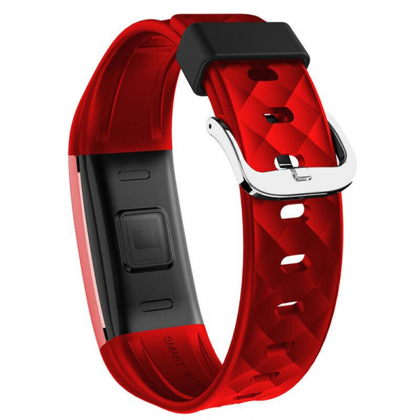 Bratara fitness MoreFIT™ S2 Pro, BT 4.0, stand by 30 zile, rezistenta la apa ip67, monitorizare puls dinamic, mod ciclism, Android, iOS, intrare apeluri, sms, vibratii, rosu [3]