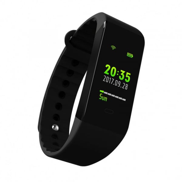 Bratara fitness MoreFIT™ W6S Smart, schimbare culori/format display, stand by 25 zile, rezistenta la apa ip67, monitorizare puls dinamic, Android, iOS, intrare apeluri, sms, vibratii, negru [2]