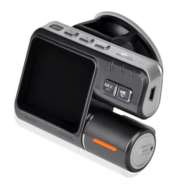 Camera auto DVR FreeWay™ I1000, camera dubla, FullHD 1080p@25Fps, G-senzor, lentile Samsung, Super Night Vision, Suport prindere , 2 inch TFT, unghi de filmare 140 grade, Detectare miscare, inregistra [2]