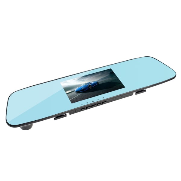 Camera Auto Oglinda TouchScreen DVR L505C, camera dubla, 1080p FullHD, G-senzor, suport prindere , 4.3 inch HD LCD, unghi de filmare 140 grade, inregistrare ciclica ( bucla ), negru [3]