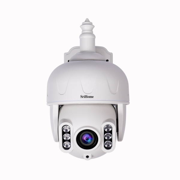 Camera de supraveghere IP WIFI Sricam™ SH028 Plus SriHome , Exterior , UltraHD 3MP, Conectare Telefon / PC , night vision , rezistenta la apa, rezolutie 2048x1536, senzor miscare , alb [5]